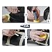 1-2-3 REPAIR® Lederfarbe schwarz - Professionelles Leder Reparatur Set schwarz - Effektive Lederpflege für Sofa & Couch - Flüssigleder schwarz - Einfach & mühelos Leder Risse reparieren & färben