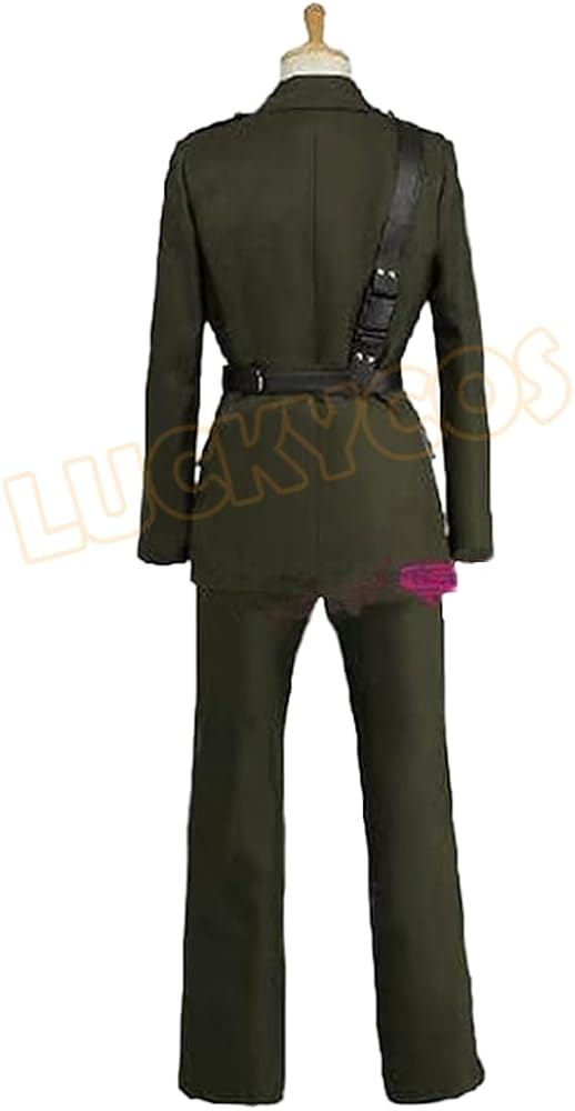 Amazon.co.jp: LUCKYCOS アーサー カークランド 軍服 コスプレ 衣装