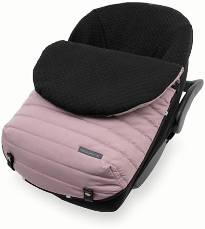 Little Unicorn Infant Car Seat Footmuff | Weather Resistant Bunting Bag | Universal Fit for Baby Car Seat & Travel System | Open Back Design | Non-Slip Backing | Easy Magnetic Closures | Machine Wash