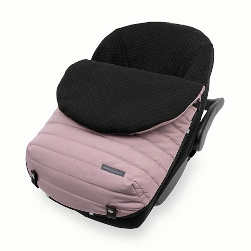 Image of Little Unicorn Infant Car Seat Footmuff - Weather-Resistant Baby Bunting Bag with Magnetic Closure, Non-Slip Backing & Open Harness Design - Universal Fit Winter Cover for Baby Car Seat & Stroller