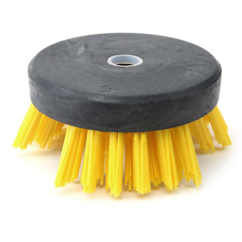 Matijardin - Tête brosse désherbage débroussailleuse Universelle nylon Rilsan jaune