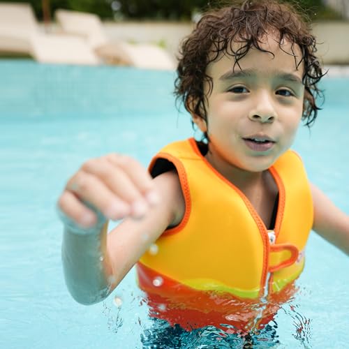 Image of Toddler Swim Vest, Neoprene Trainer with Adjustable Straps and Crotch Strap