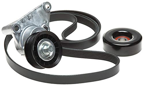 Gates 90K-38158B kit de correa serpentina completo para motor de coche