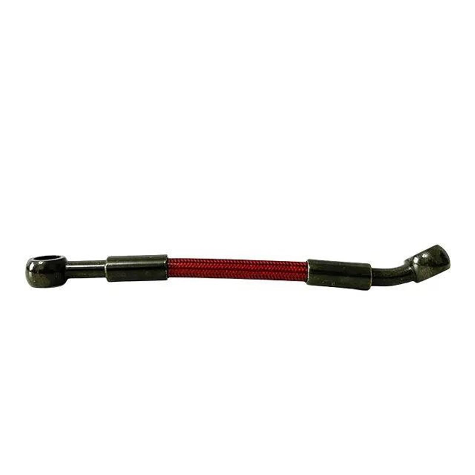 Hydraulic Brake Hose Universal Motorcycle 100mm-5000mm Braided Brake Hose Fittings Steel Hydraulic Clutch Banjo Oil Pipe 0 Degree-28 Degree Accessories(140CM)