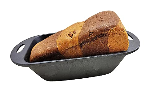Molde rectangular HAWOK pan de hierro fundido de alta densidad culinaria 8