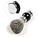 Shaving Brush, GRUTTI Men's Shaving Brush, Facial Beard Hair Cleaning Shaving Tool Shaving Brush Soap Shaving Shaving Brush, Acrylic Handle + Synthetic Shaving Brush