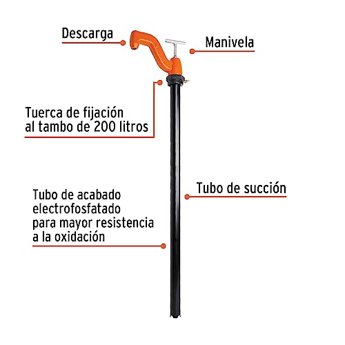 Bomba extractora de solventes para tambos 8 Imagen adicional