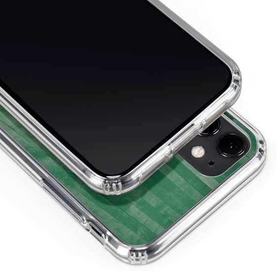 Skinit Clear Phone Case Compatible with iPhone 11 - Officially Licensed NBA Boston Celtics Hardwood Classics Design