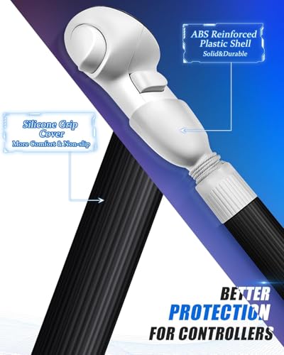 Image of New World VR Game Handle for Meta Quest 3S, Quest 3 and Oculus Quest 2 Controller Accessories,2-In-1 Long Arms for Gorilla Tag,Beat Saber,VR Handle Attachments Controller Extension for Quest 3 /3S & 2