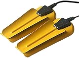Práctico zapato para calentar el hogar: la secadora es útil para atletas, pescadores, esquiadores y personas que llueven. Producto práctico en la vida doméstica diaria.