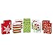 Image Arts Small Holiday Gift Bags, Peppermint (Pack of 10)