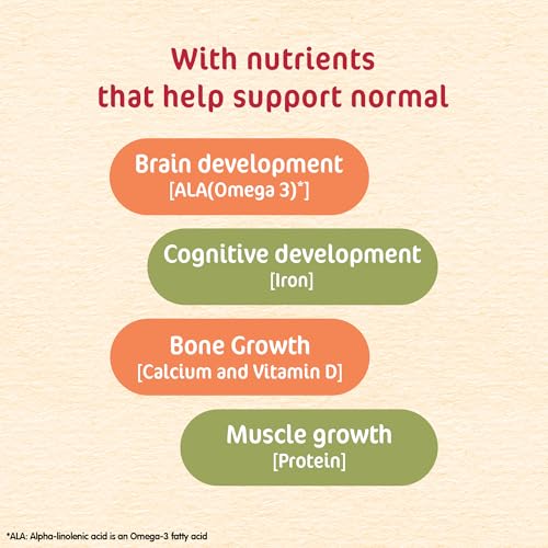 CERELAC Baby Food Cereal | No Refined Sugar | No Preservatives | Multigrain Dal Veg for 12 to 24 Months Baby | Omega 3 Iron Protein Calcium Vitamin D for Babies | Instant Cereal | 300g