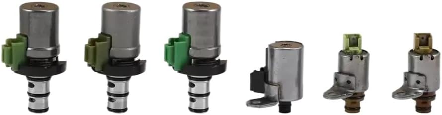 4-Speed Auto Transmission Solenoid Kit 1 Set 6 PCS 48420K-R 4F27E FN4A-EL Compatible With FNR5