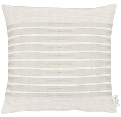 Apelt Kissenhülle, Polyester, beige, 46 x 46 x 0.4 cm
