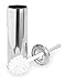 BINO Toilet Brush & Holder with Removable Drip Cup, Polished Chrome