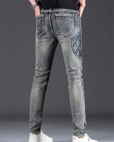 Men's Motorcycle Dirt Bike Pants Riding Gear Jeans Adventure Touring Pant Stretch Jeans3