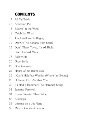 Campfire Folk Songs | Strum and Sing Guitar Songbook | 40 Popular Folk Songs for Guitar | Chords and Lyrics for Acoustic Guitar Players | Easy-to-Follow Guitar Sheet Music for Campfire Jams - Image 4