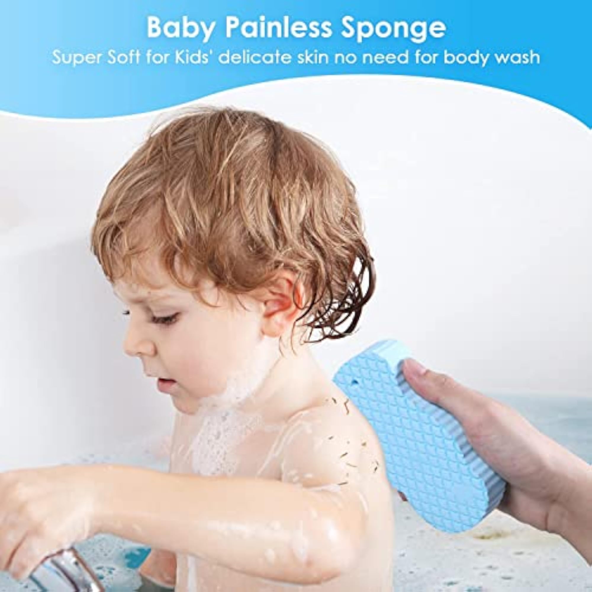 Ultra Soft Bath Body Shower Sponge, Dead Skin Remover