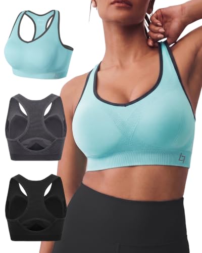 Image of FITTIN Supportive Sports Bra for Large-Bust: 12-Hour Zero-Pressure Comfort - Full Coverage Workout for Plus Size Women