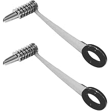 2 Pack Spiral Potato Cutter, Stainless Steel Vegetable Spiralizer Tool, Curly Fry Cutter for Carrots, Cucumbers Kitchen Accessories