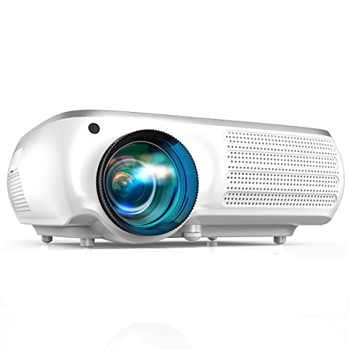 TOPTRO Proyector Bluetooth WiFi 5G, proyector exterior 1080P compatible con 9000 lúmenes Cover