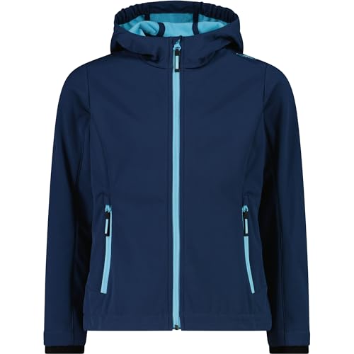 CMP Kid G Jacket FIX Hood Blue Ink-TOPAZIO - 128