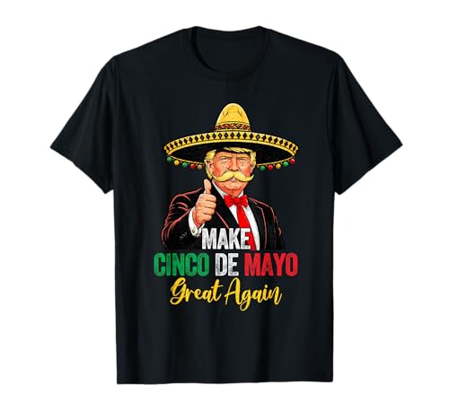 Great Cinco De Mayo Taco Trump Fiesta Mexican Men Women Kids T-Shirt