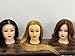 KASHIA BEAUTY Cosmetology Mannequin Head – Brown – 24” Synthetic Hair for Cutting Braiding Coloring & Heat Styling – Soft Tangle-Free Hair – Fits Standard Tripod or Clamp Stand