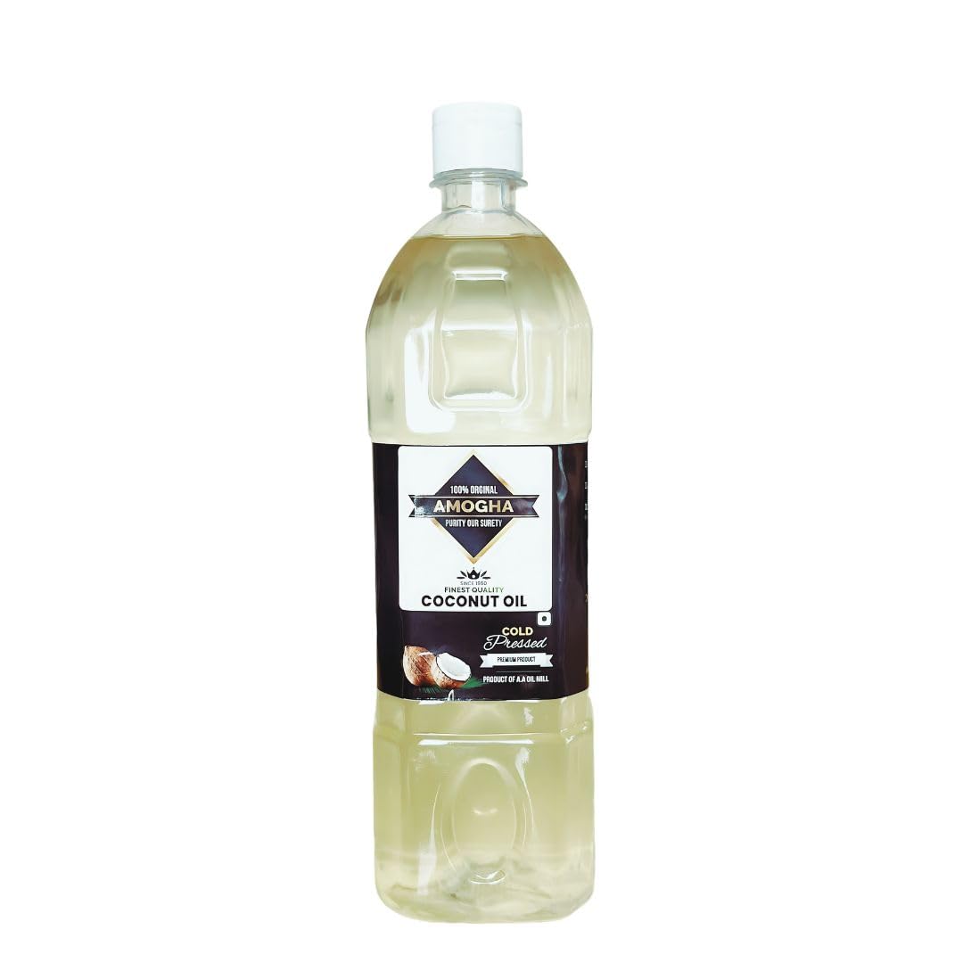 A.A Oil Mill - Amogha Cold Pressed Coconut Oil (1 Liter) (B0DGLMD7ZM) Amazon Price History, Amazon Price Tracker
