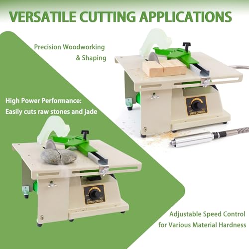 1380W Lapidary Saw with Water Cooling