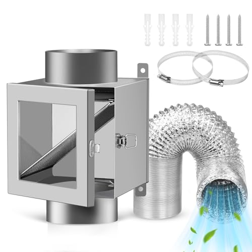 El Mejor Listado de secadora ropa mabe , tabla con los diez mejores. 48 Senshare - Trampa para secadora de metal, colector de pelusa de 4 pulgadas para secadora de ropa, incluye manguera de ventilación de secadora de 6.5 pies, 4 pulgadas y 2...