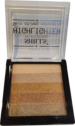 SHILLS PROFESSIONAL Shimmer Brick Highlighter Multicolor 10 G