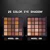 Matte-and-Shimmer-Eyeshadow-Palette-Vodisa-25-Long-Lasting-Blendable-Warm-Eye-Shadows-Glitter-Makeup-Kit-Make-Up-Brushes-Set-Nude-Smoky-Waterproof-Beauty-Cosmetics-High-Pigment-Powder-Pallet-25B Vodisa Nude Neutral Eyeshadow Palette, Matte and Shimmer Eye Shadows Long Lasting Blendable Eyeshadow with Makeup Brushes Set Warm Brown Waterproof High Pigment Powder Pallet 25B