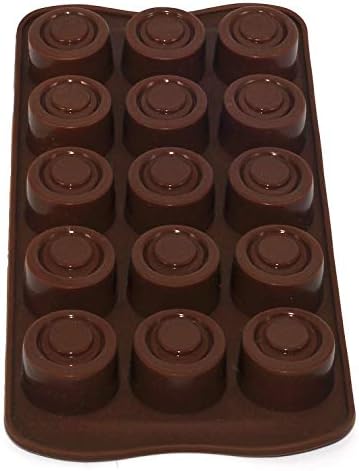 Selecto Bake - Silicone Chocolate Mould, Brown (Numbers)