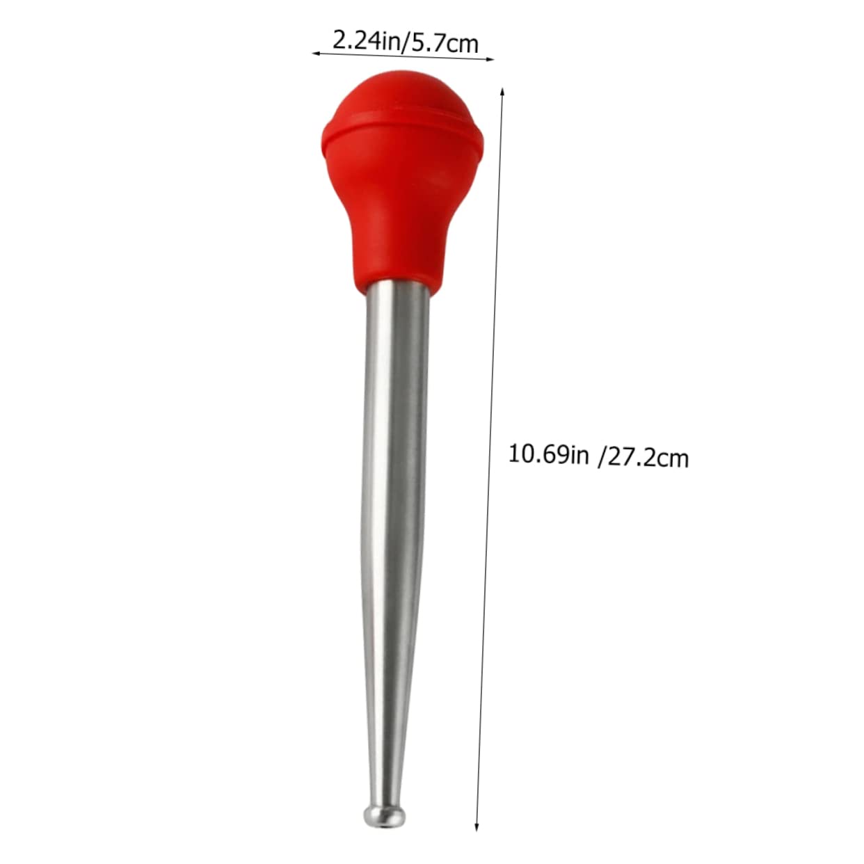 GRIRIW Flavor Injector Set Bbq Sauce Injector Turkey Baster Stainless Steel Silicone Baster for Meat