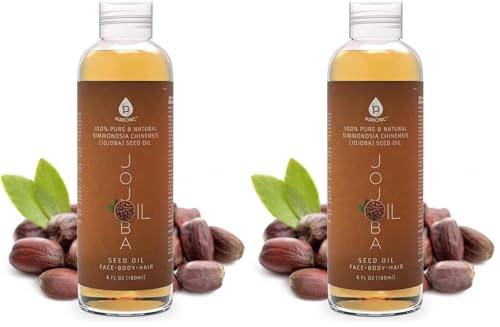 Pursonic 100% Cold Pressed Pure Golden Jojoba Oil for Dry Skin or Damaged Hair, Natural & Unrefined - Moisturizes & Revitalizes Skin, 6 Ounce, 1 count, JJO6 (Pack of 2) image 4