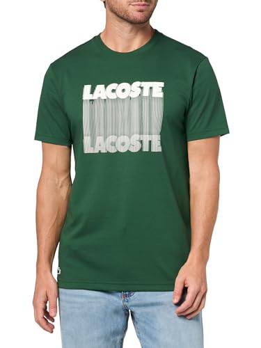 Lacoste Men's Ultra-Dry Printed Sport T-Shirt