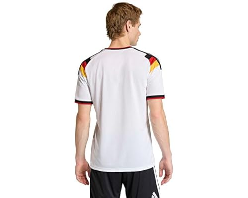 Adidas DFB H JSY Navy M zeigt raglanärmelige Konstruktion für maximale Bewegungsfreiheit