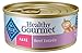 Blue Buffalo Healthy Gourmet Natural Adult Pate Wet Cat Food, Beef 5.5-oz cans (Pack of 24)