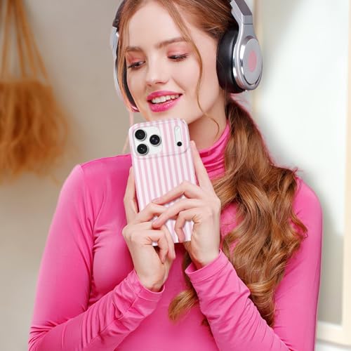 Coque iPhone 17 Pro Max silicone rose Hython - 5
