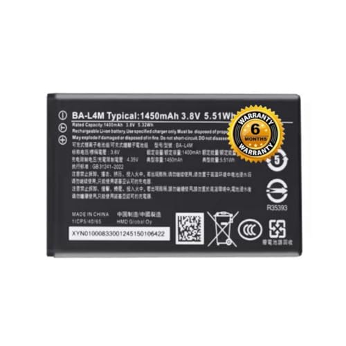 Image of THE BATTERY STORE Original BA-L4M Battery for Nokia 235 4G BA-L4M Battery with 6 Month Warranty** (DD114)