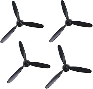 JIAFANRC Propeller Full Set 3 Blade P7611104 for VOLANTEX RC Plane 761-11 BF109 400mm,4SETS
