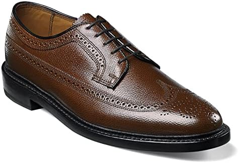 Florsheim Men's Kenmoor Wingtip Oxford Cognac Calf Oxford 10.5 3E | Image 2