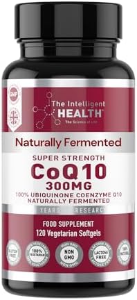 The Intelligent Health CoQ10 Supplement, Fermented Coenzyme Q10 U...