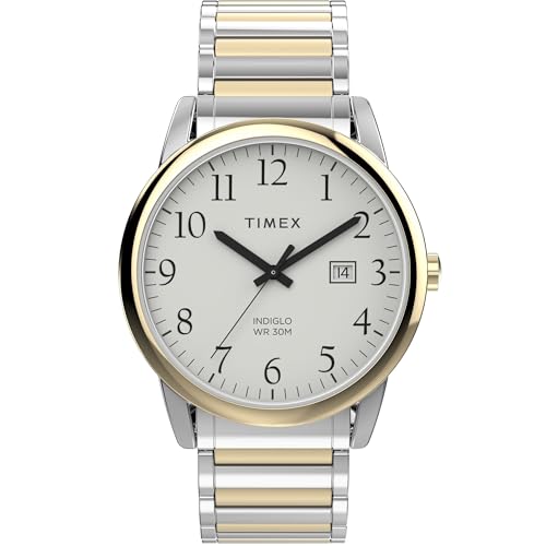 Image of TIMEX Easy Reader Round 40mm White Dial Analog Men Watch - TW2W54000JQ