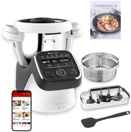 Moulinex Companion XL HF80C8 Food Processor 3 L 12 Programmes Qui...