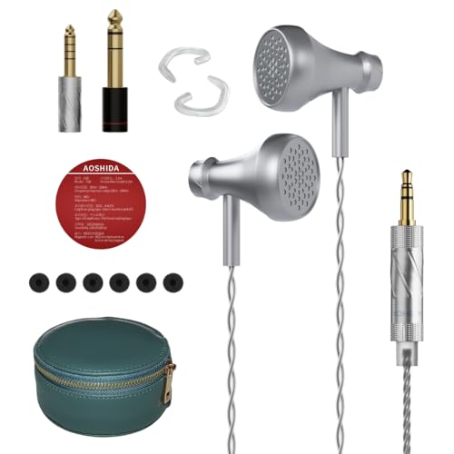 AOSHIDA E60 �C���z�� �L���C���z�� 3.5mm/4.4mm/6.35mm�W���b�N HIFI���� �m�C�Y�L�����Z���[�V���� 4�s���̎��O���P�[�u�� PS5 PS4 Switch �g�� �X�}�z PC �W�� �X�|�[�c android�ɑΉ� head