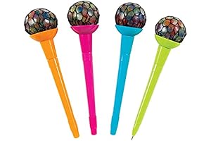 Rainbow Mesh Boba Ball 6X Pens