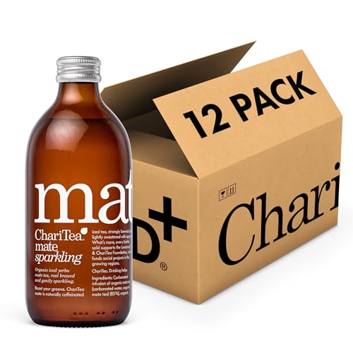 ChariTea Mate Iced Tea: Mate Sparkling Yerba - 12 x 330ml