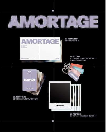 Mini album JI-SOO Amortage Édition Exclusive Objet de Collection - 3